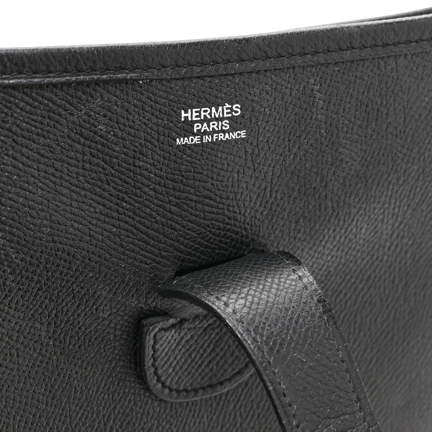 Hermes Epsom Evelyne II GM Black 6 of 10