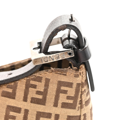 Fendi Zucchino Vitello Hobo Beige Black 21 of 23