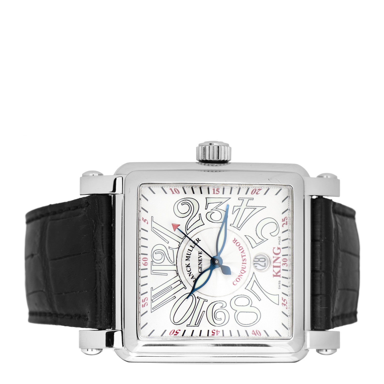 Franck Muller Stainless Steel Alligator 45mm Conquistador King Cortez Automatic Watch 10000SC 2 of 4