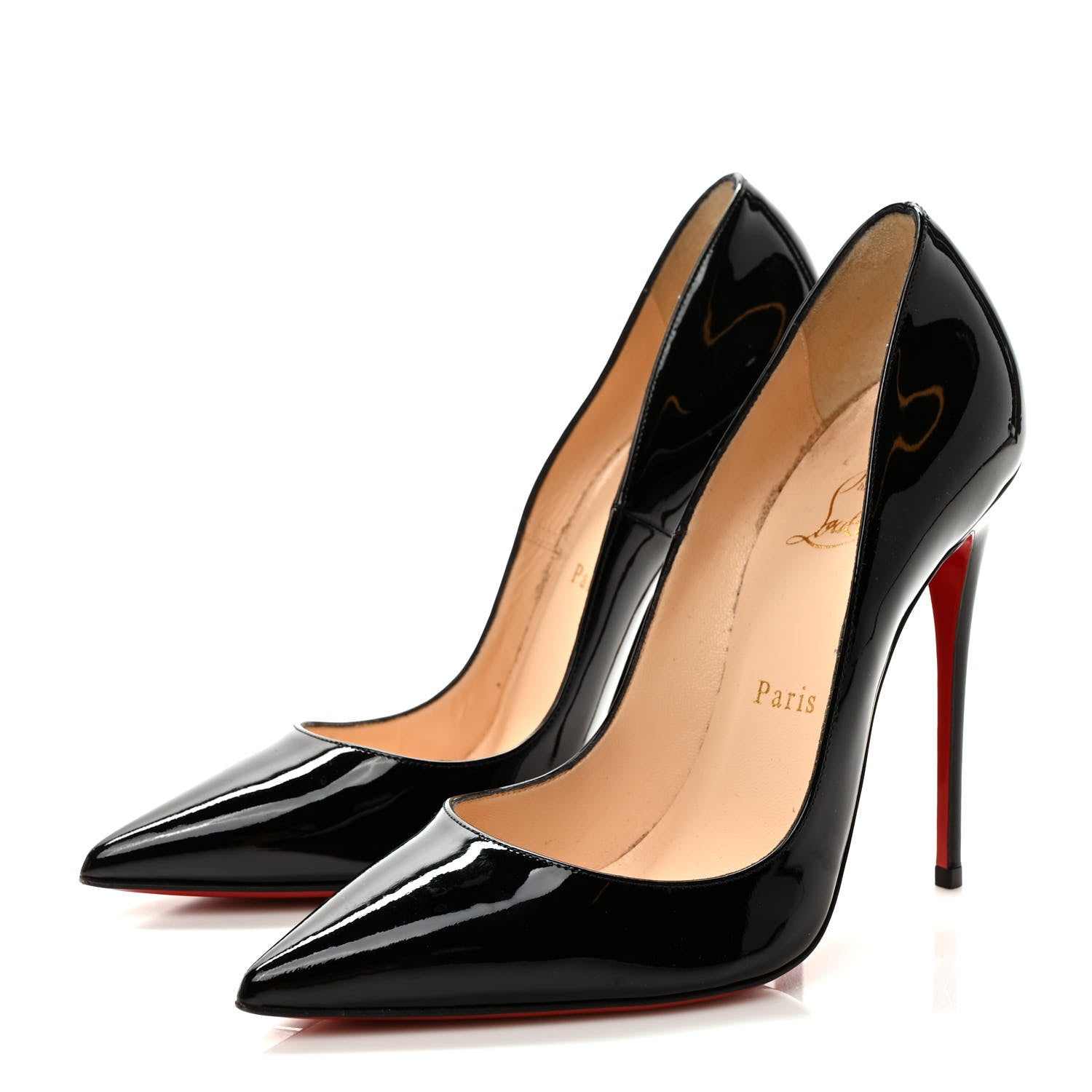 Christian Louboutin Patent So Kate 120 Pumps 37.5 Black 3 of 7