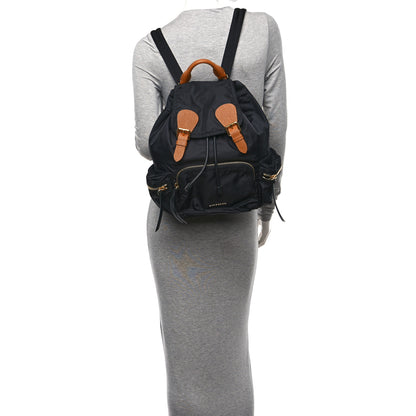 Burberry Nylon Medium Rucksack Backpack Black 2 of 9