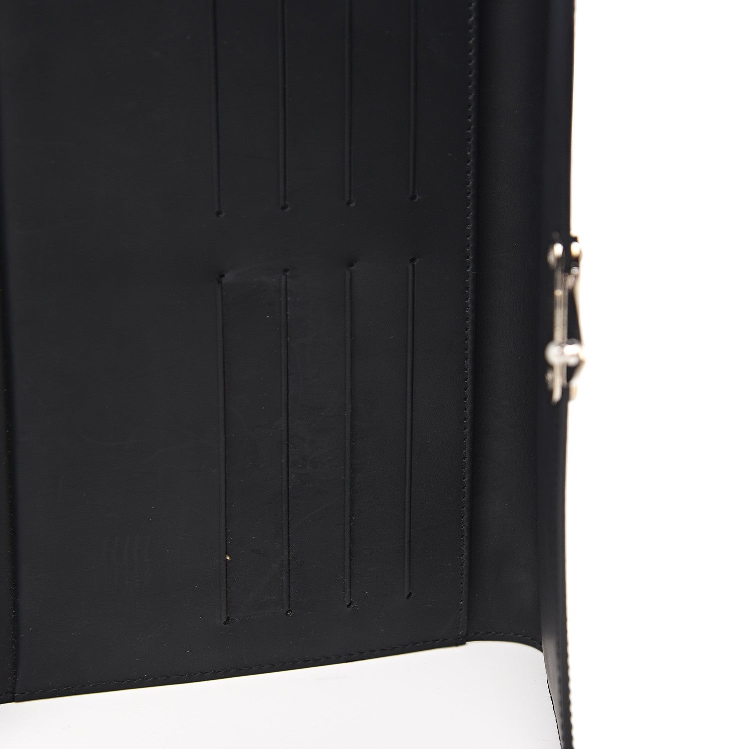 Louis Vuitton Monogram Glace Anouchka Pochette MM Black 6 of 10