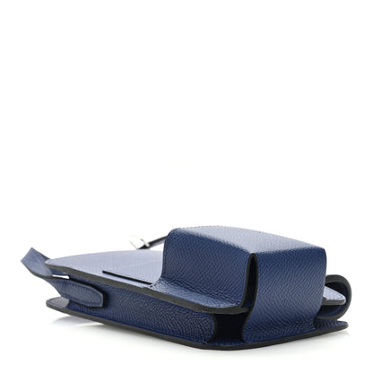 Hermes Epsom Hermesway Phone Case Bleu Saphir Bleu France Black 5 of 11