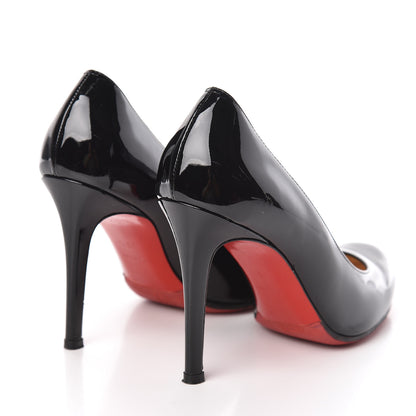 Christian Louboutin Patent Simple 100 Pumps 35.5 Black 4 of 10