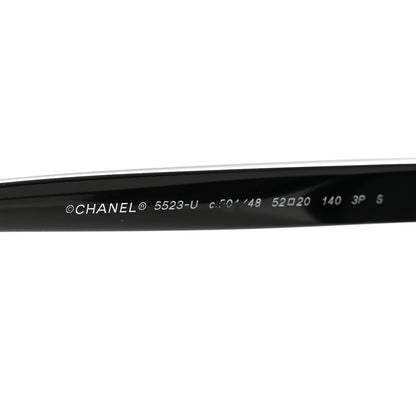 Chanel Acetate Polarized Sunglasses 5523-U Black 5 of 8