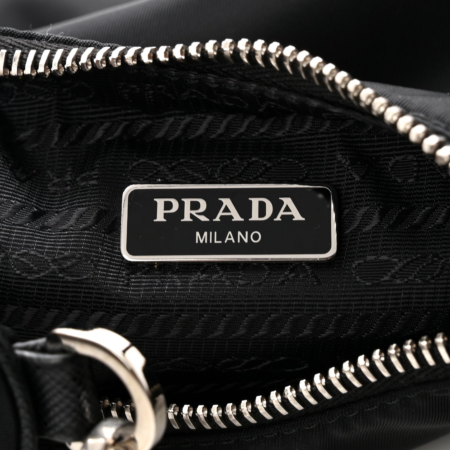 Nylon Re-Edition 2005 Shoulder Bag Black