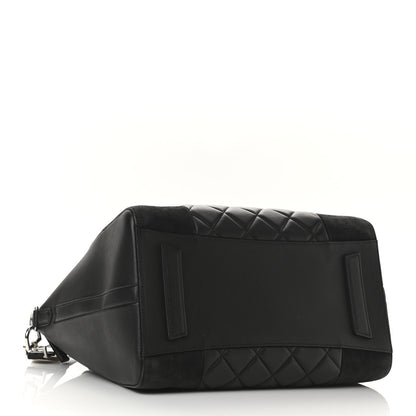 Givenchy Sugar Goatskin Lambskin Diamond Quilted Medium Antigona Black 4 of 10