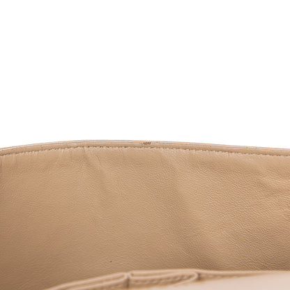 Chanel Caviar Quilted Medium Double Flap Beige Clair 7 of 11