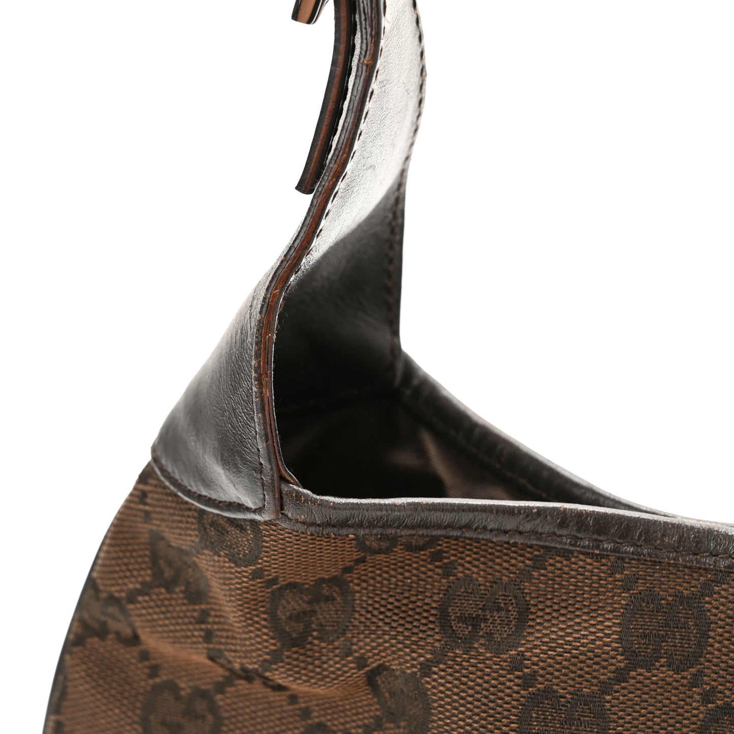Monogram Small Jackie O Hobo Dark Brown