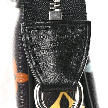 Louis Vuitton LV X TM Monogram Multicolor Pochette Accessories Black 7 of 10
