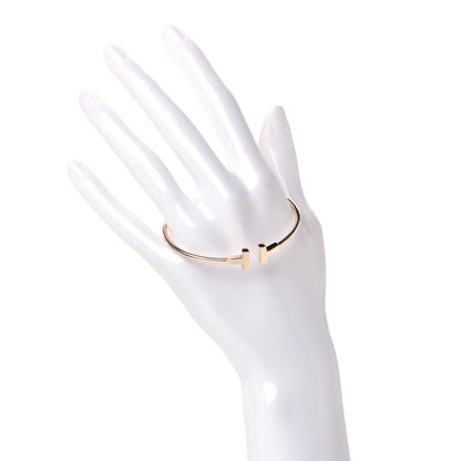 Tiffany 18K Rose Gold T Wire Bracelet 2 of 6