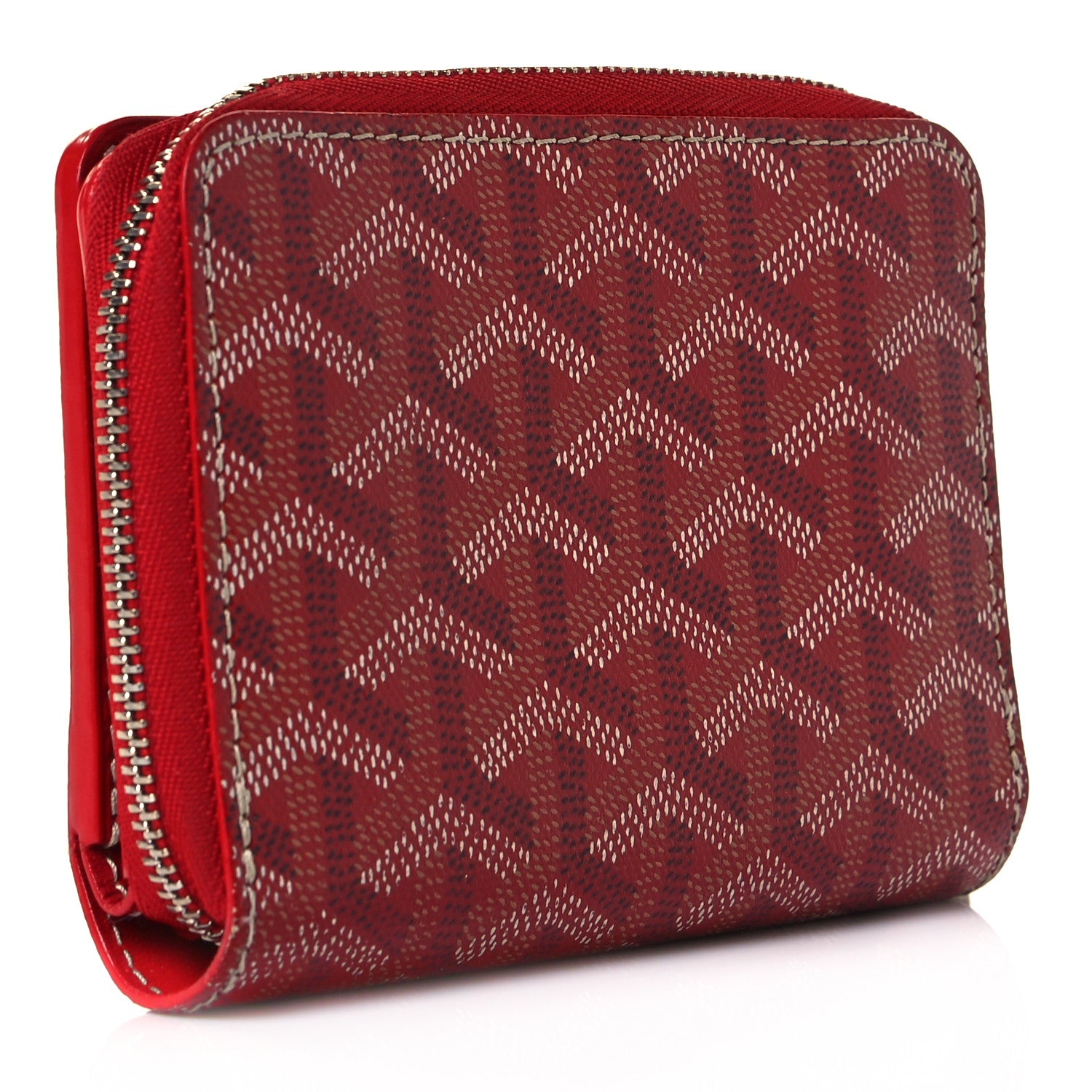 Goyard Goyardine Tuileries Wallet Red 3 of 11