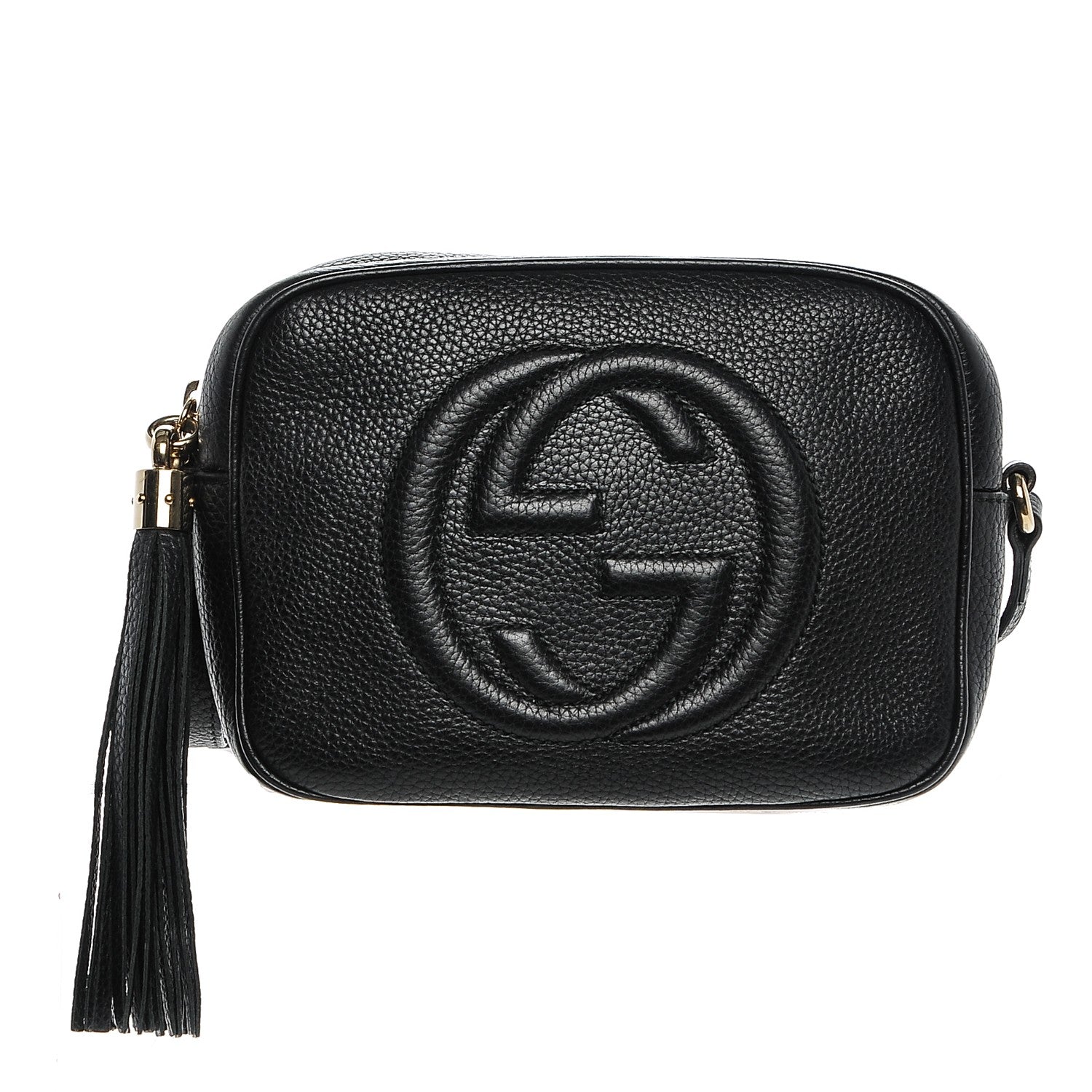 Gucci Pebbled Calfskin Small Soho Disco Bag Black 1 of 6
