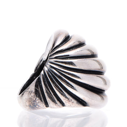 David Yurman Sterling Silver 18K Yellow Gold Sculpted Cable Ring 49.3 5 5 of 5
