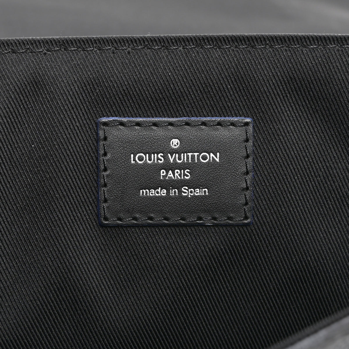 Damier Graphite World Map District PM