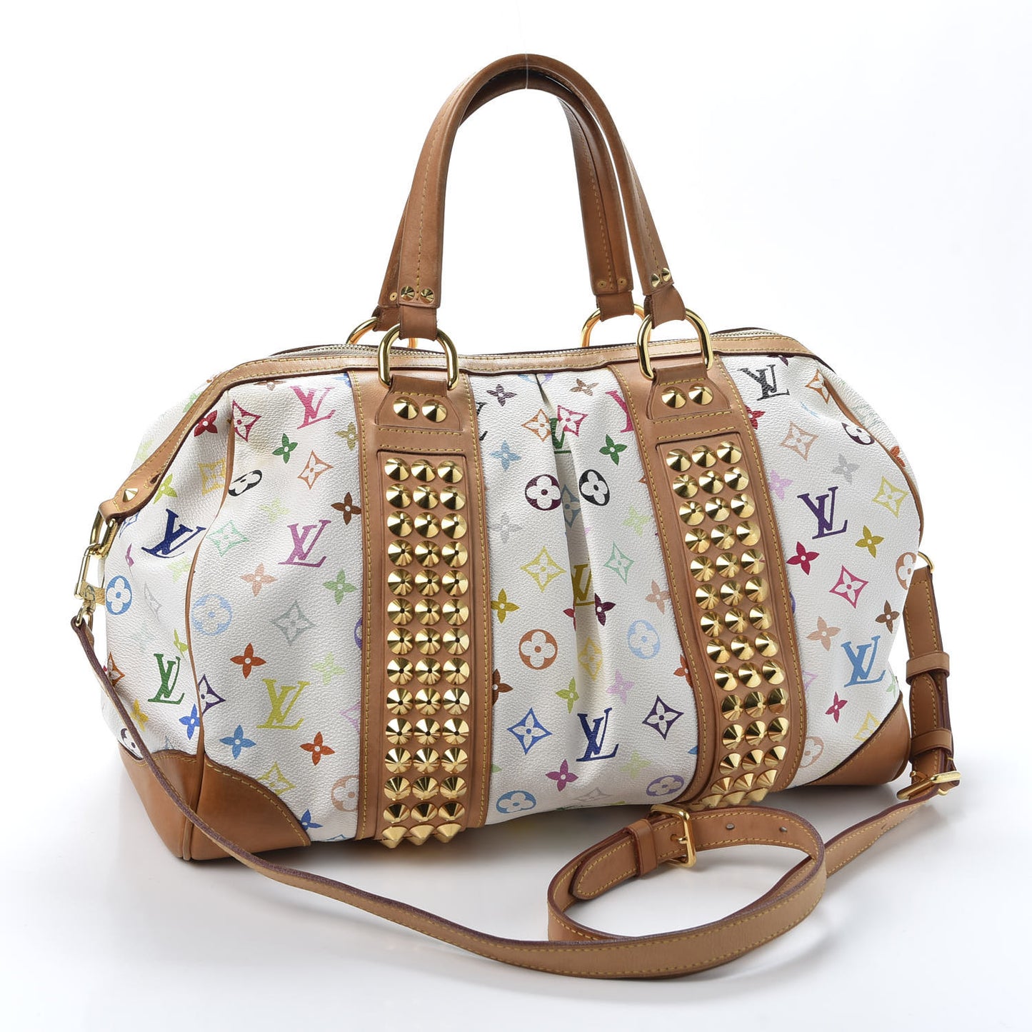 Monogram Multicolor Courtney GM White