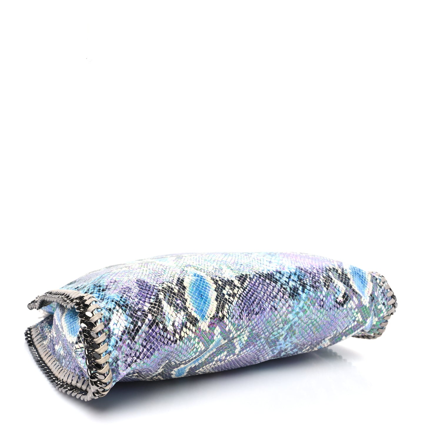 Eco Python Oleographic Small Falabella Tote Navy