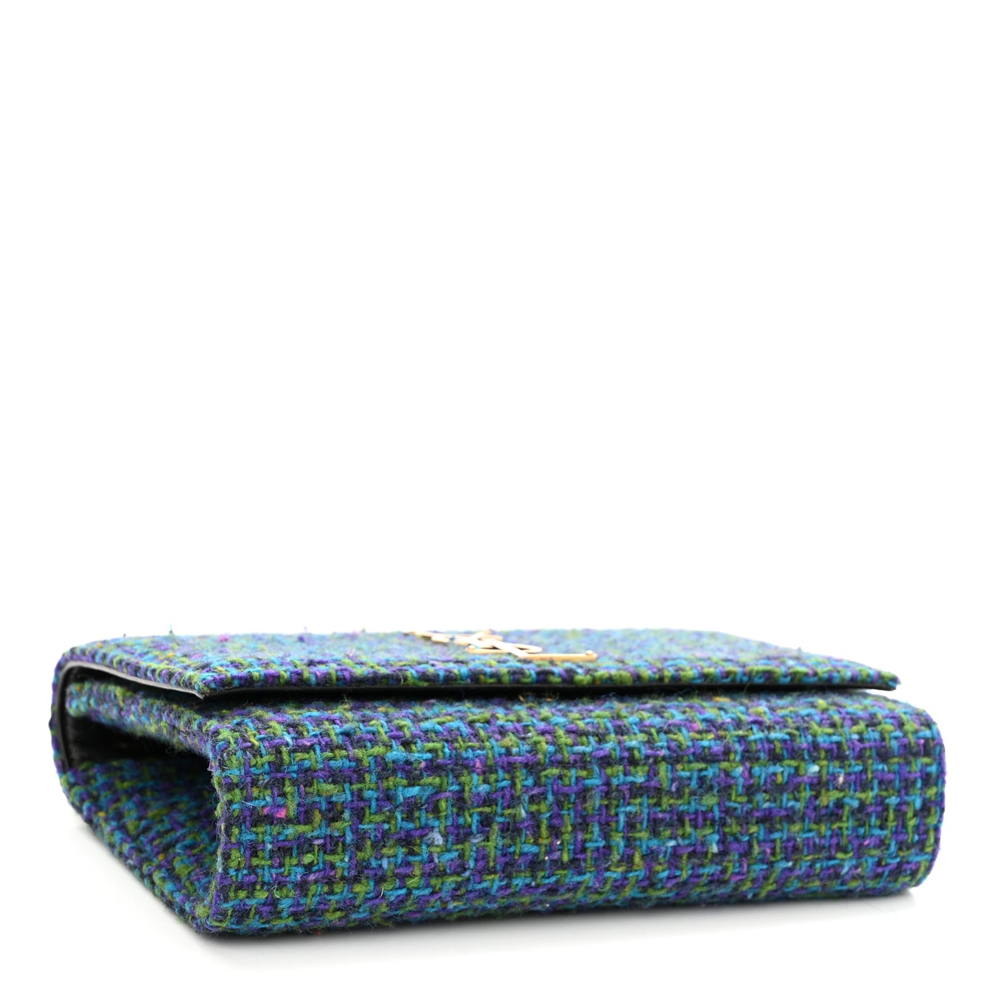 Tweed Small Monogram Kate Satchel Multicolor