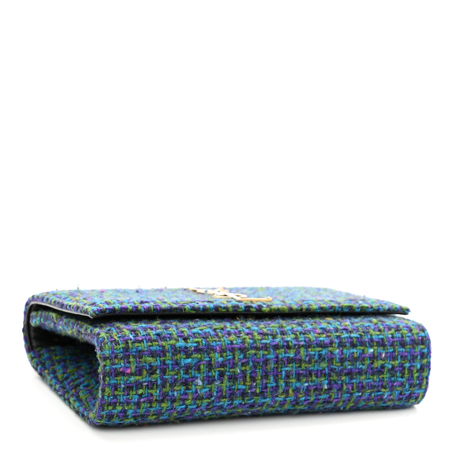 Saint Laurent Tweed Small Monogram Kate Satchel Multicolor 4 of 10