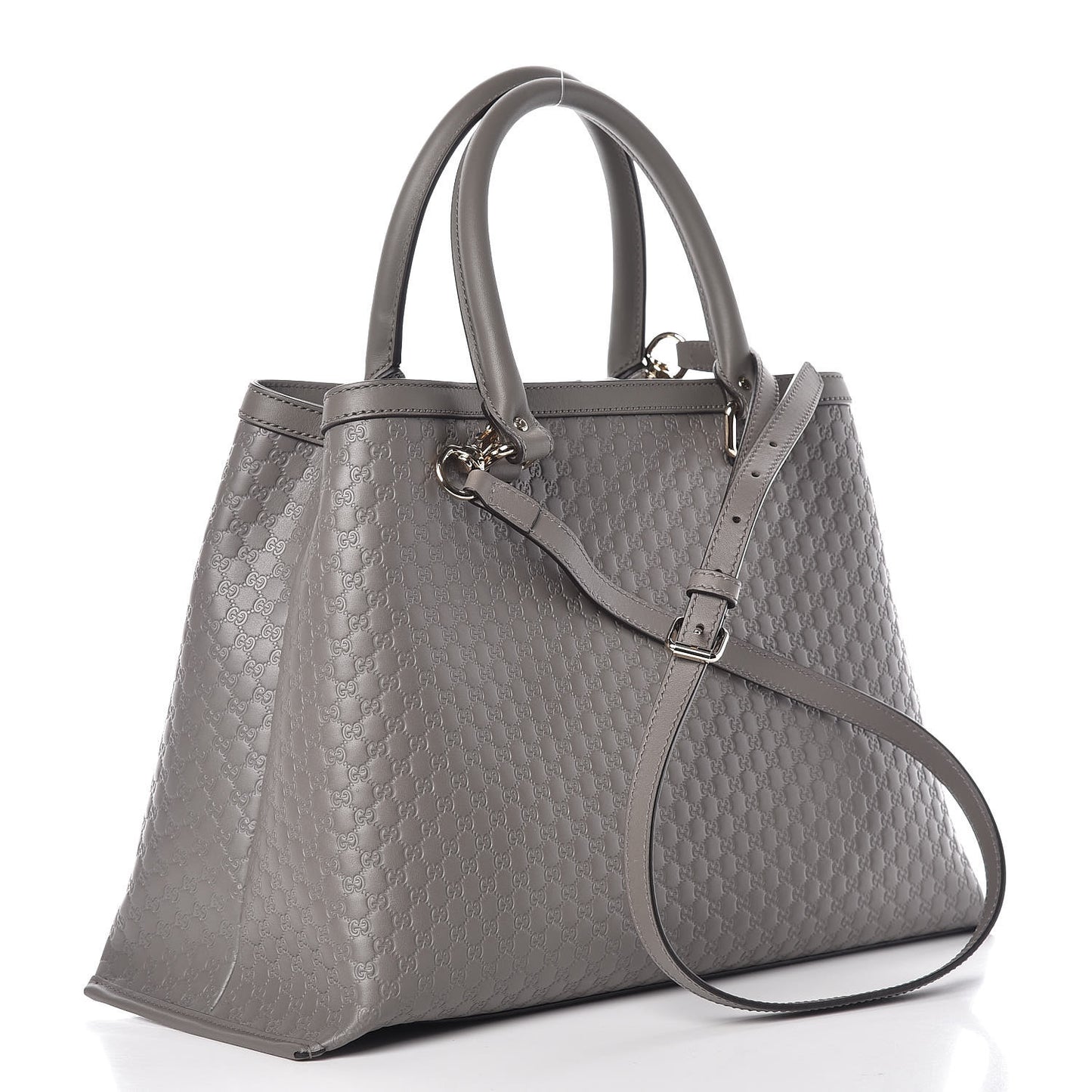 Soft Microguccissima Medium Tote Loess