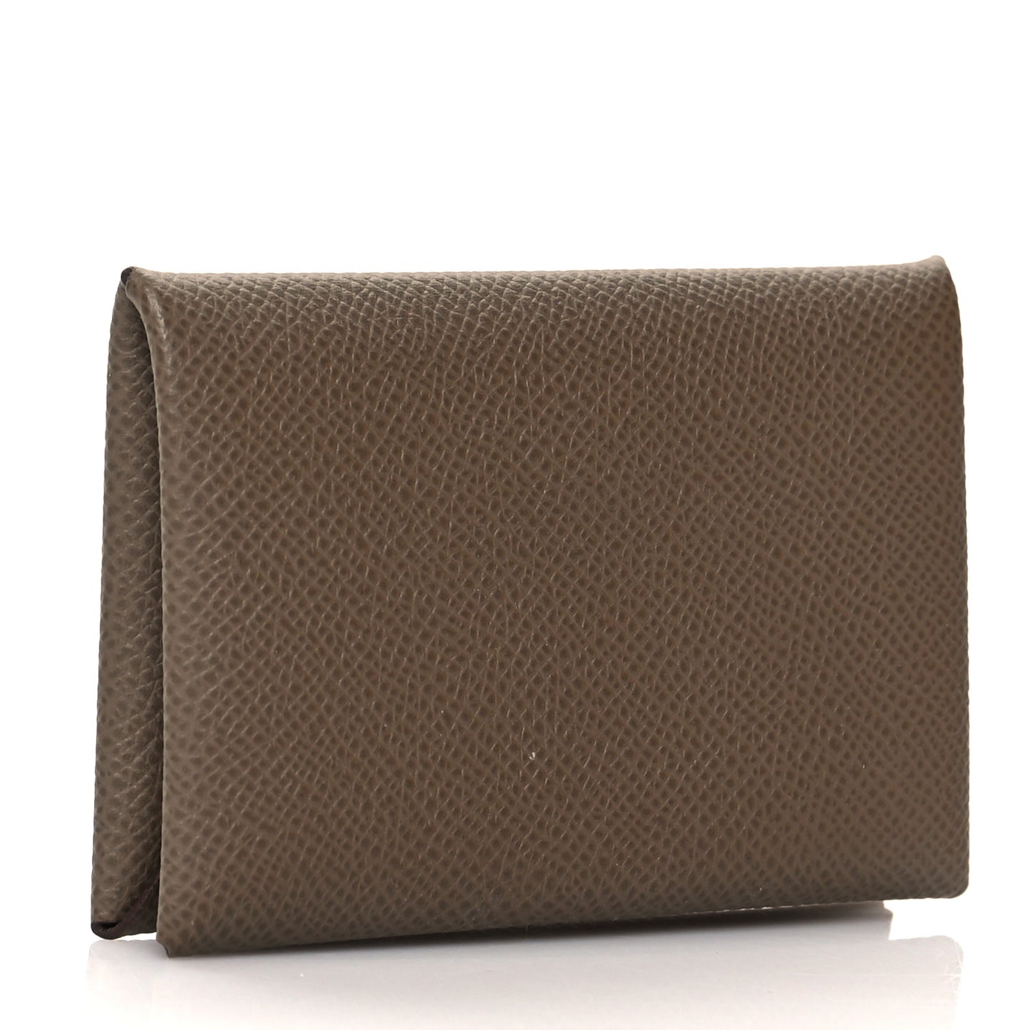 Epsom Calvi Card Case Etoupe