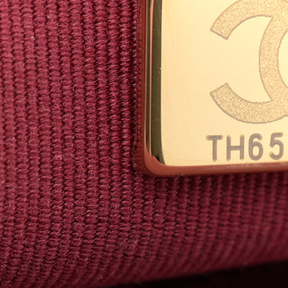 Chanel Caviar Quilted Mini Chain Soul Flap Burgundy 7 of 10