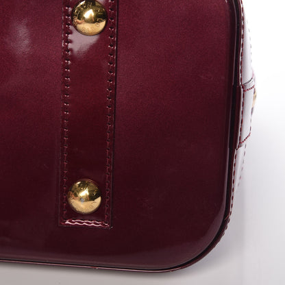 Louis Vuitton Vernis Alma PM Rouge Fauviste 11 of 15