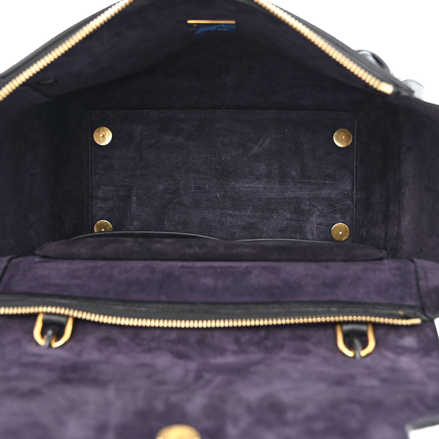 Grained Calfskin Mini Belt Bag Black
