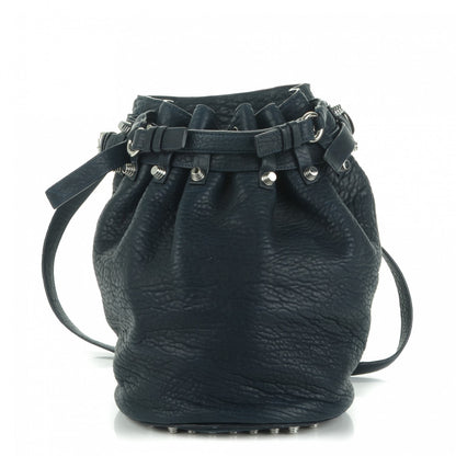 Alexander Wang Pebbled Lambskin Diego Bucket Bag Neptune 1 of 6