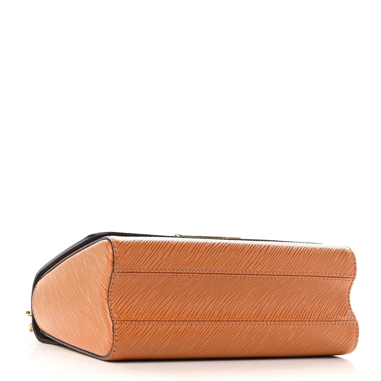 Epi Twist Shoulder Bag MM Gold Honey