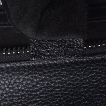 Celine Drummed Calfskin Mini Luggage Black 7 of 8