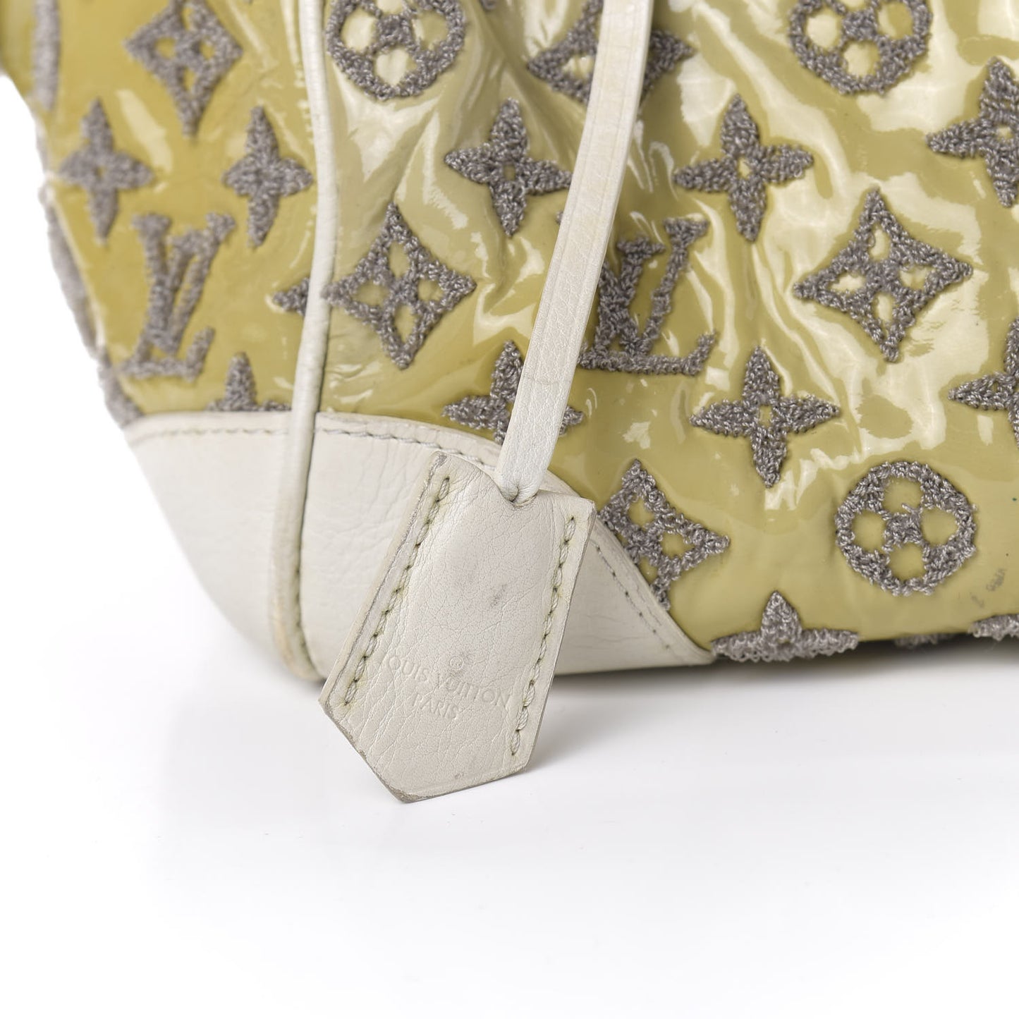 Monogram Bouclettes Speedy Round Perle