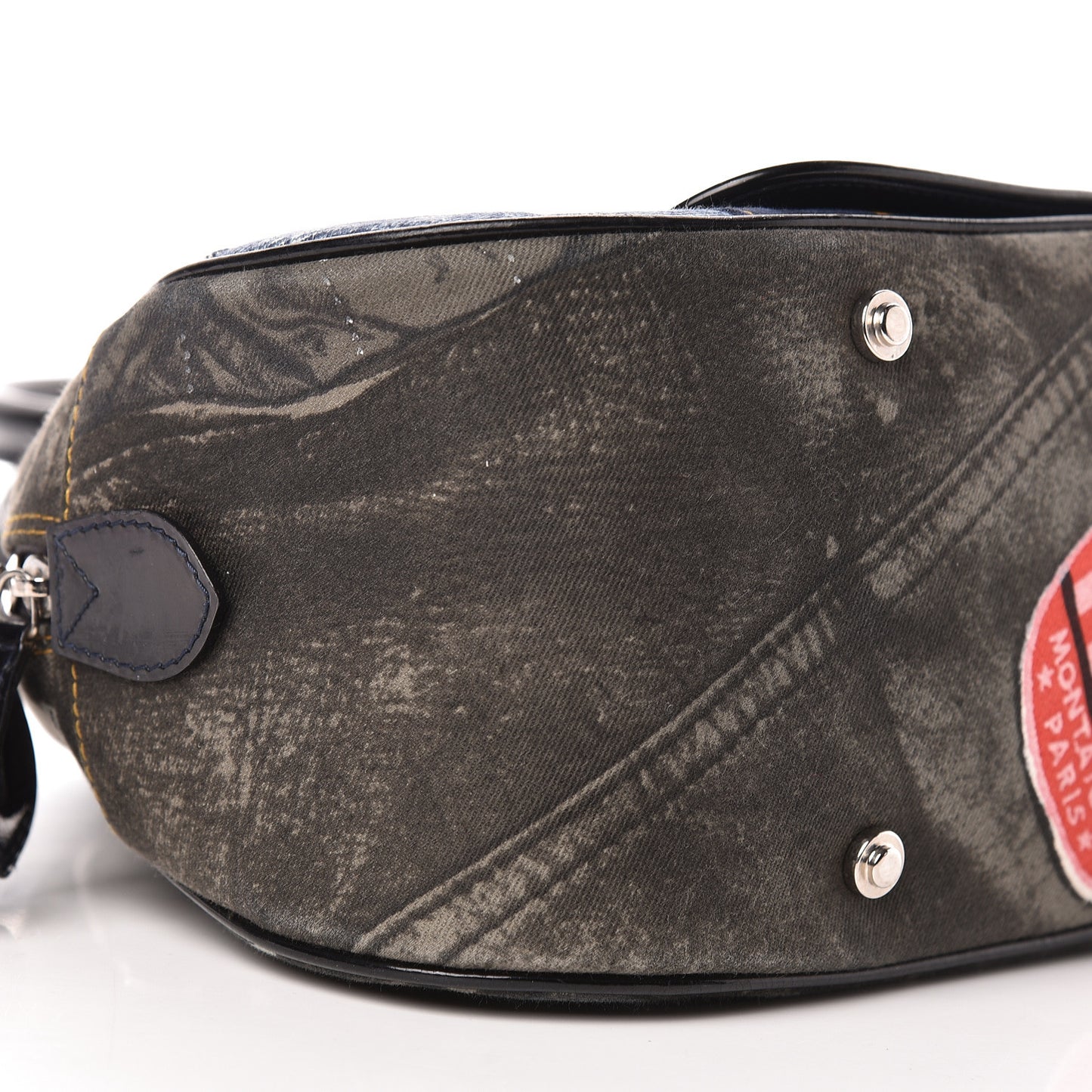 Denim Speedway Saddle Bowler Blue