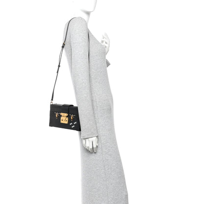 Louis Vuitton Epi Petite Malle Black 2 of 11