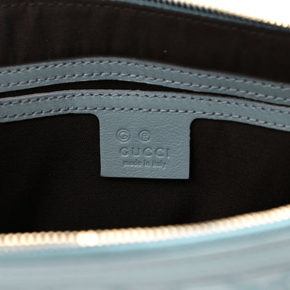Gucci Guccissima Medium Joy Boston Light Blue 6 of 10