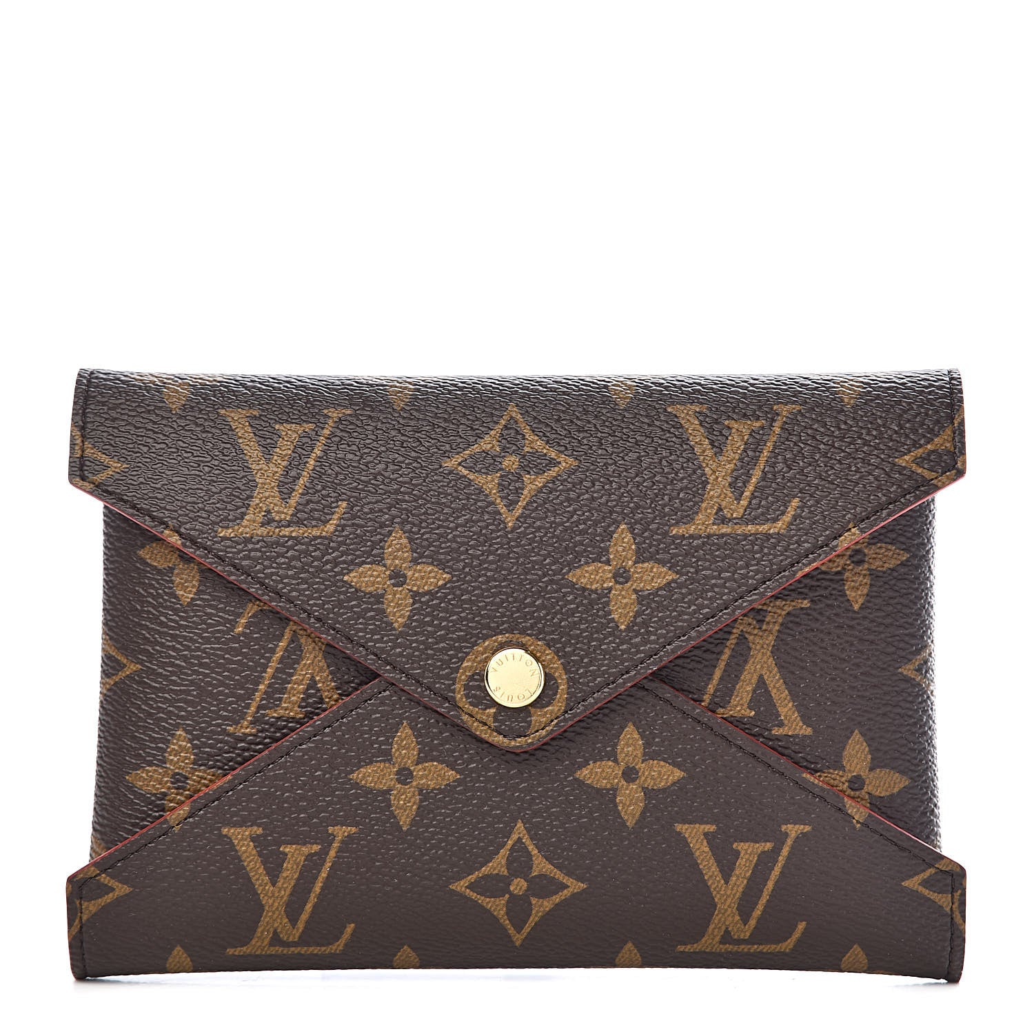 Louis Vuitton Monogram Medium Kirigami Pochette Insert Coquelicot