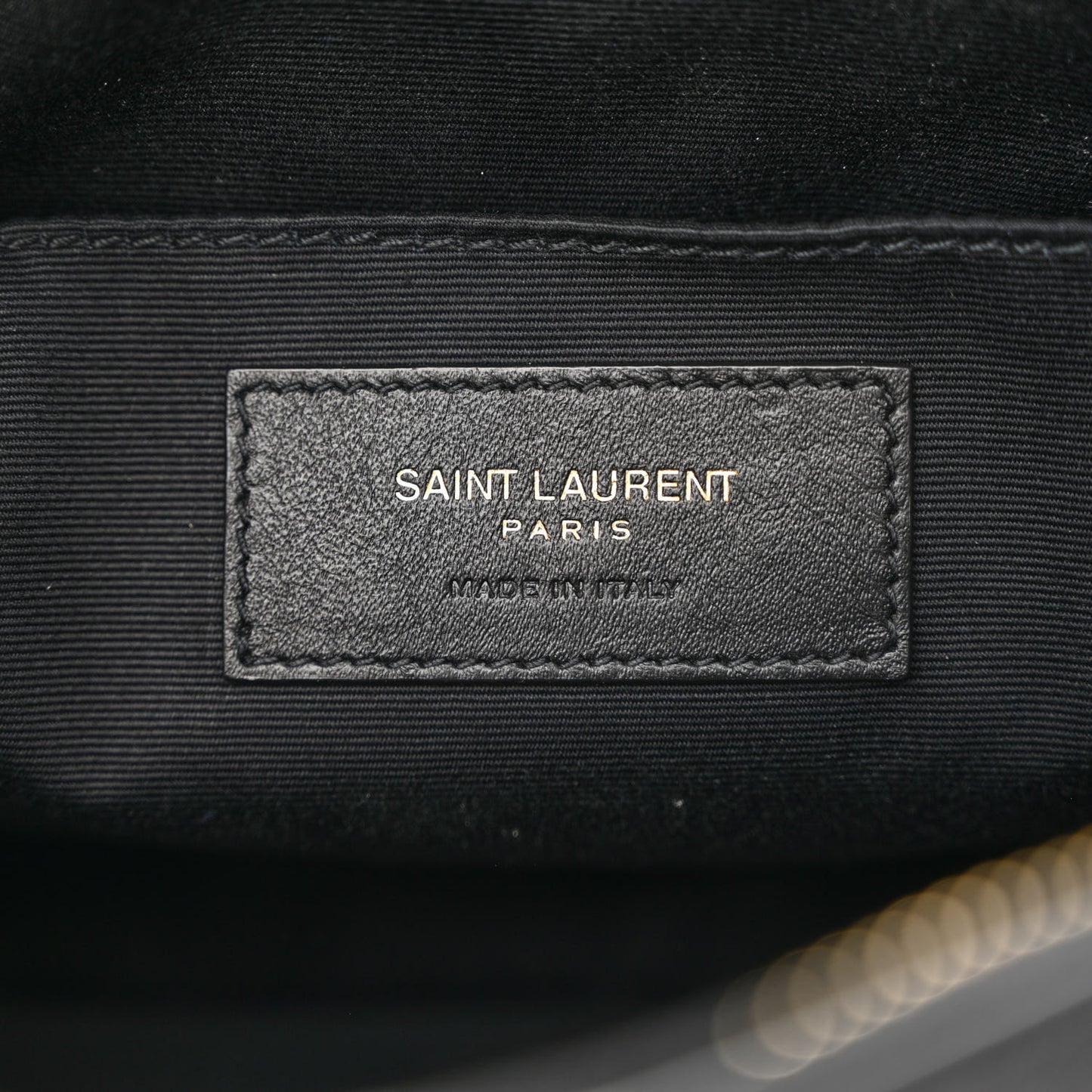 Calfskin Matelasse Monogram Lou Camera Bag Black