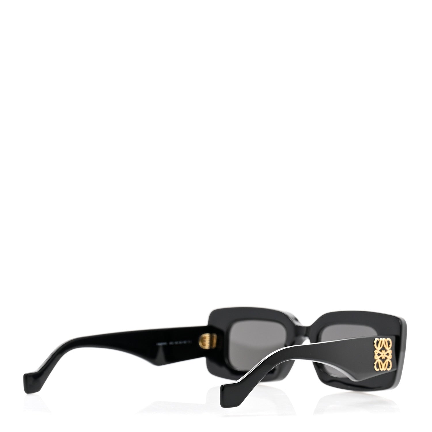 Loewe Acetate Rectangular Sunglasses LW40101I Black 4 of 8