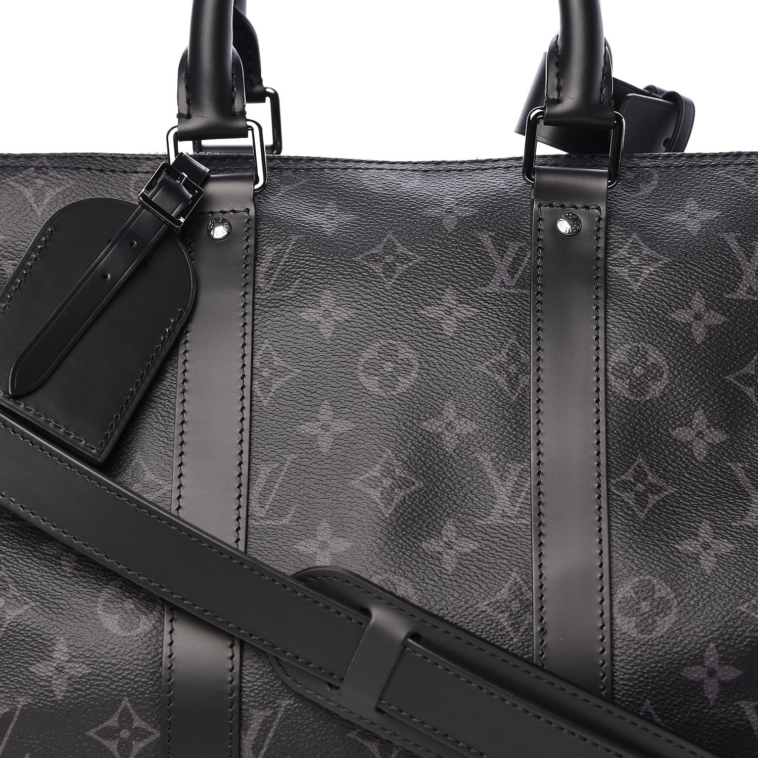 Louis Vuitton Monogram Eclipse Keepall Bandouliere 45 9 of 11