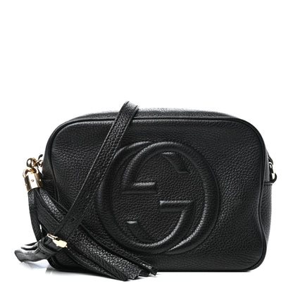 Gucci Pebbled Calfskin Small Soho Disco Bag Black 1 of 9