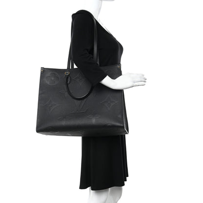 Louis Vuitton Empreinte Monogram Giant Onthego GM Black 2 of 11