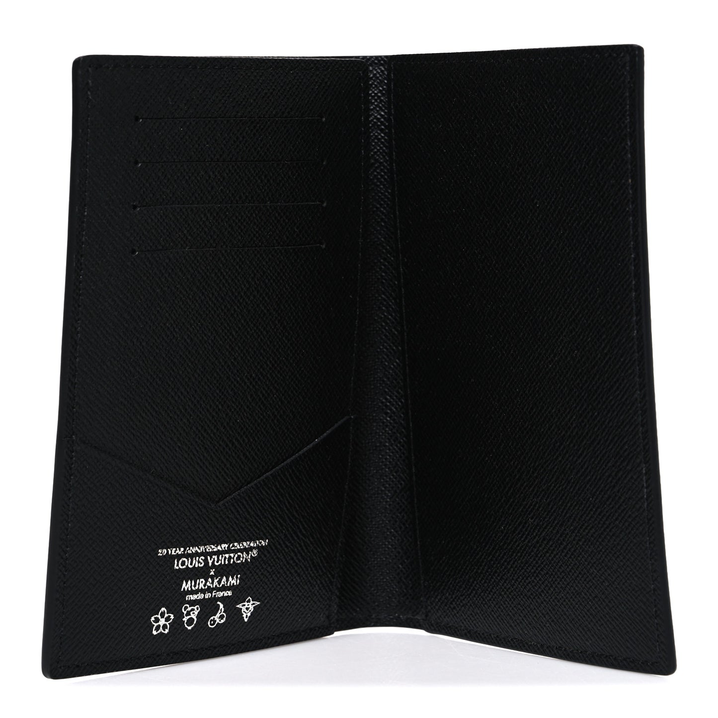 LV X TM Monogram Multicolor Passport Cover Black