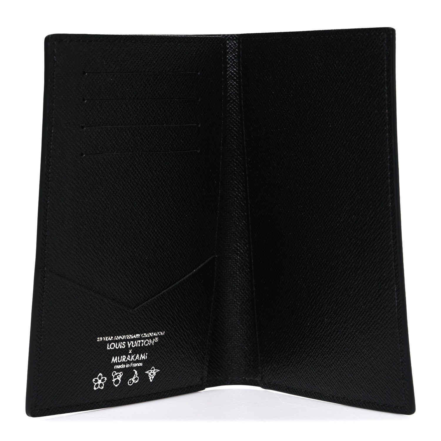 Louis Vuitton LV X TM Monogram Multicolor Passport Cover Black 5 of 6