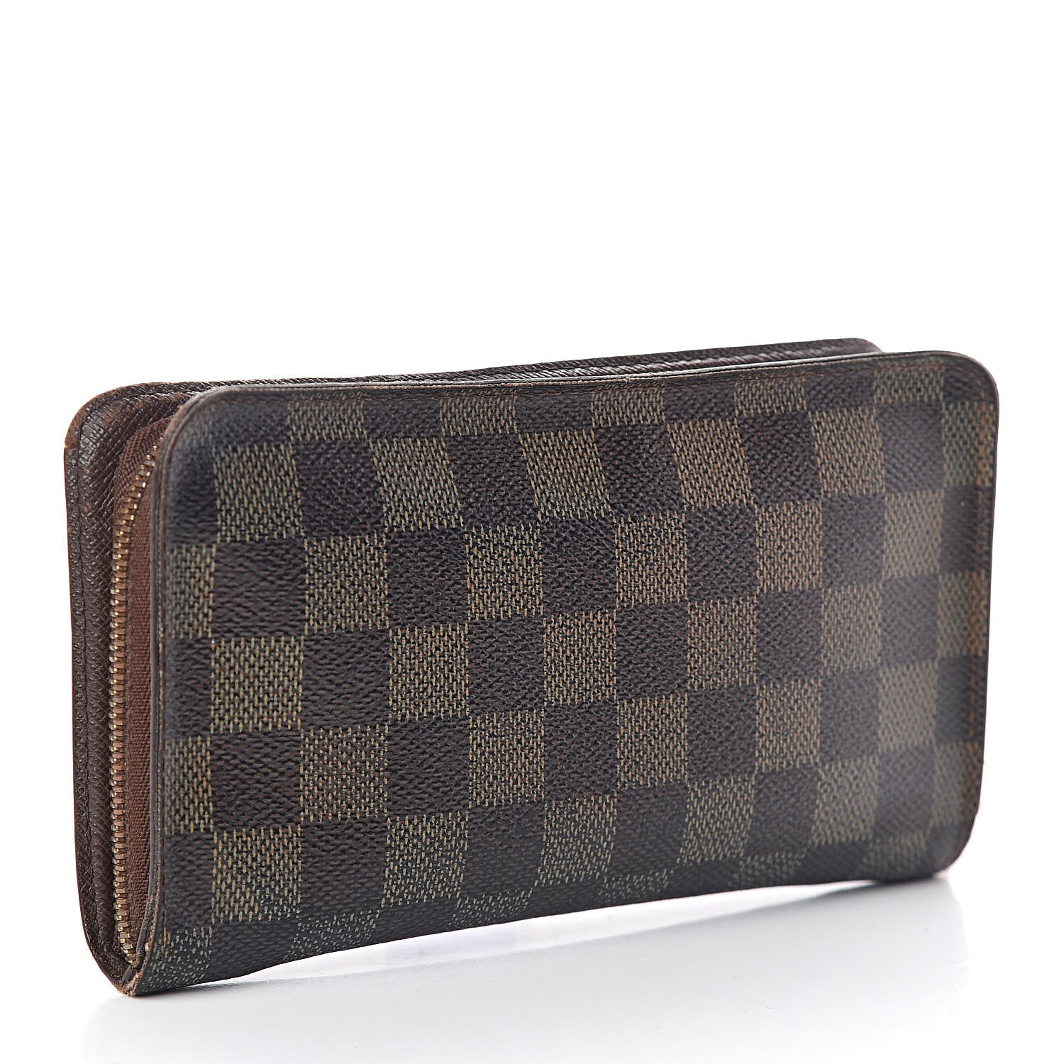 Louis Vuitton Damier Ebene Porte-Monnaie Zippy Wallet 3 of 11