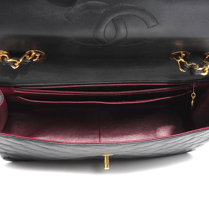 Chanel Lambskin XL Jumbo Flap Black 7 of 8
