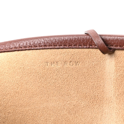 The Row Grained Calfskin Large N/S Park Tote Burnt Wood 6 of 10