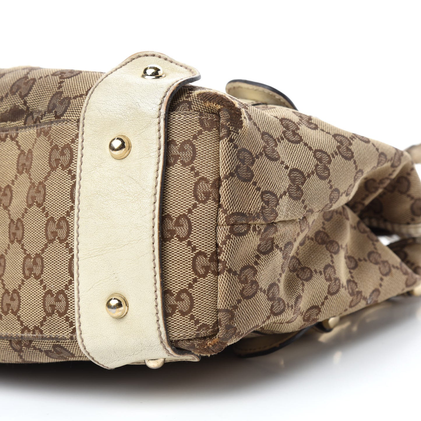 Monogram Small Pelham Shoulder Bag Off White