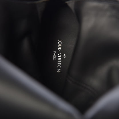 Louis Vuitton Suede Skyline Thigh High Flat Boots 39 Black 8 of 9