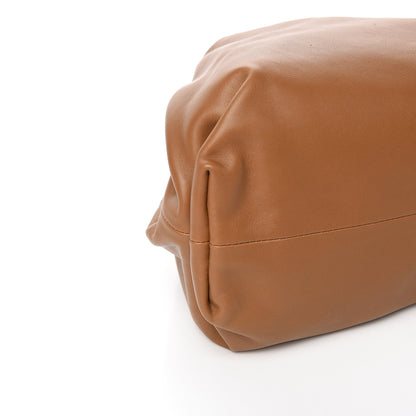 Bottega Veneta Smooth Butter Calf The Pouch Oversized Clutch Cammello 7 of 8