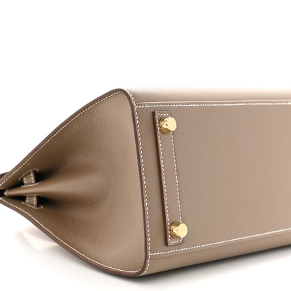 Hermes Epsom Birkin Sellier 25 Etoupe 9 of 11